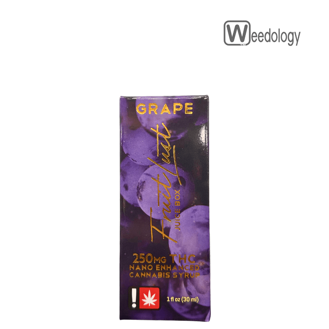 Fruit Lust 1oz GRAPE Cannabis Syrup