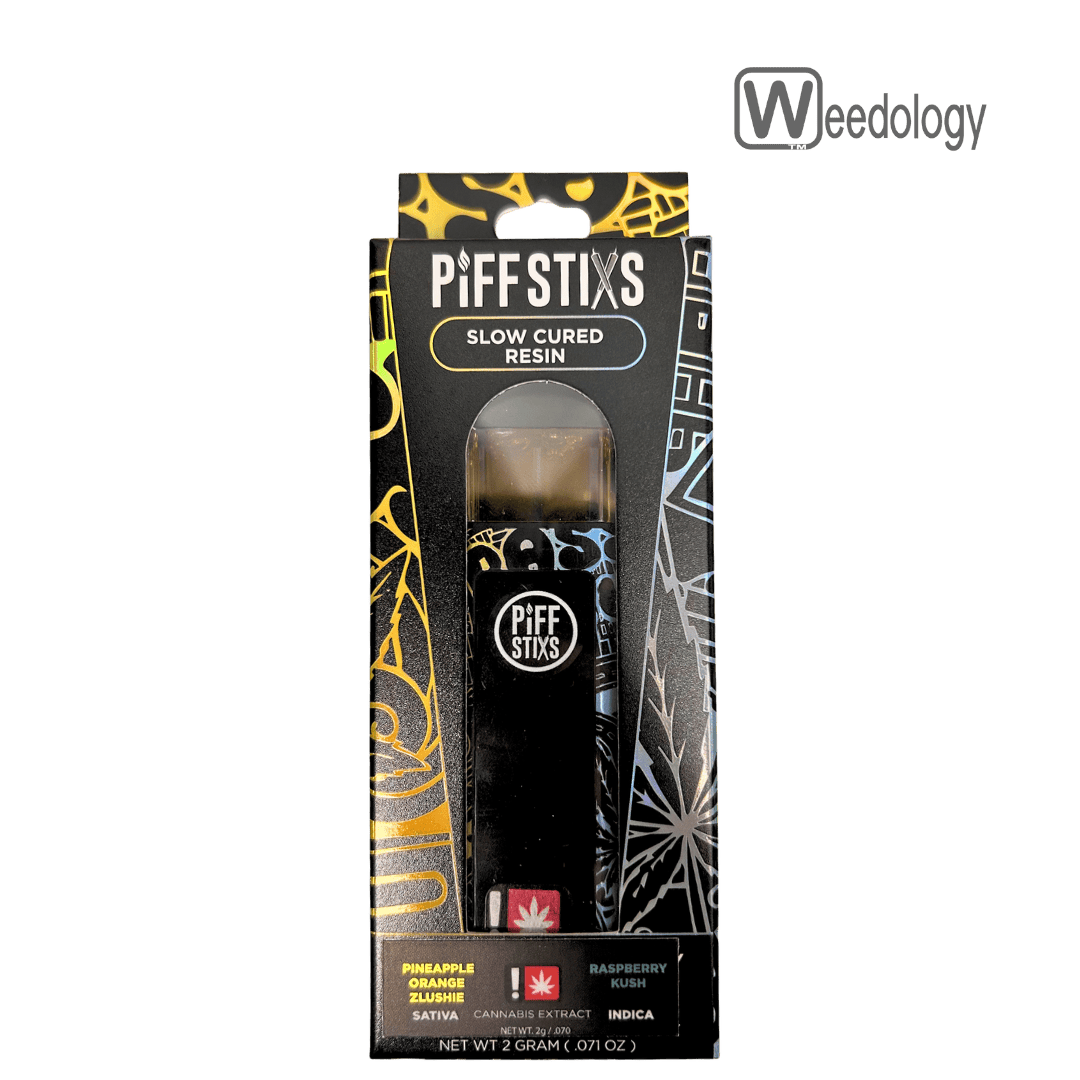 Piff Stix 2g PINEAPPLE ORANGE ZLUSHIES/RASPBERRY KUSH CR AIO