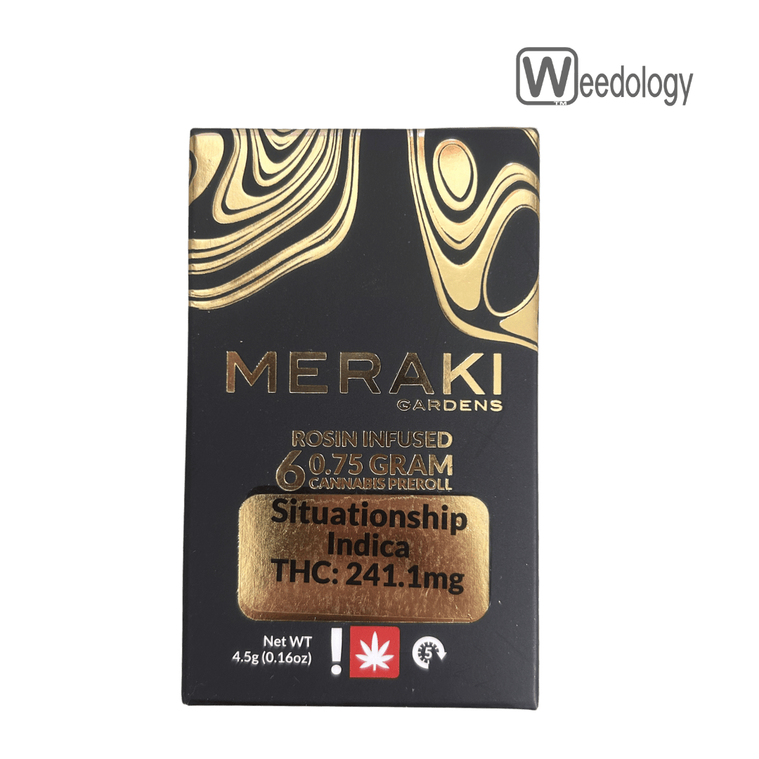 Meraki 6pk SITUATIONSHIP 0.75g Rosin Infused Pre-Rolls