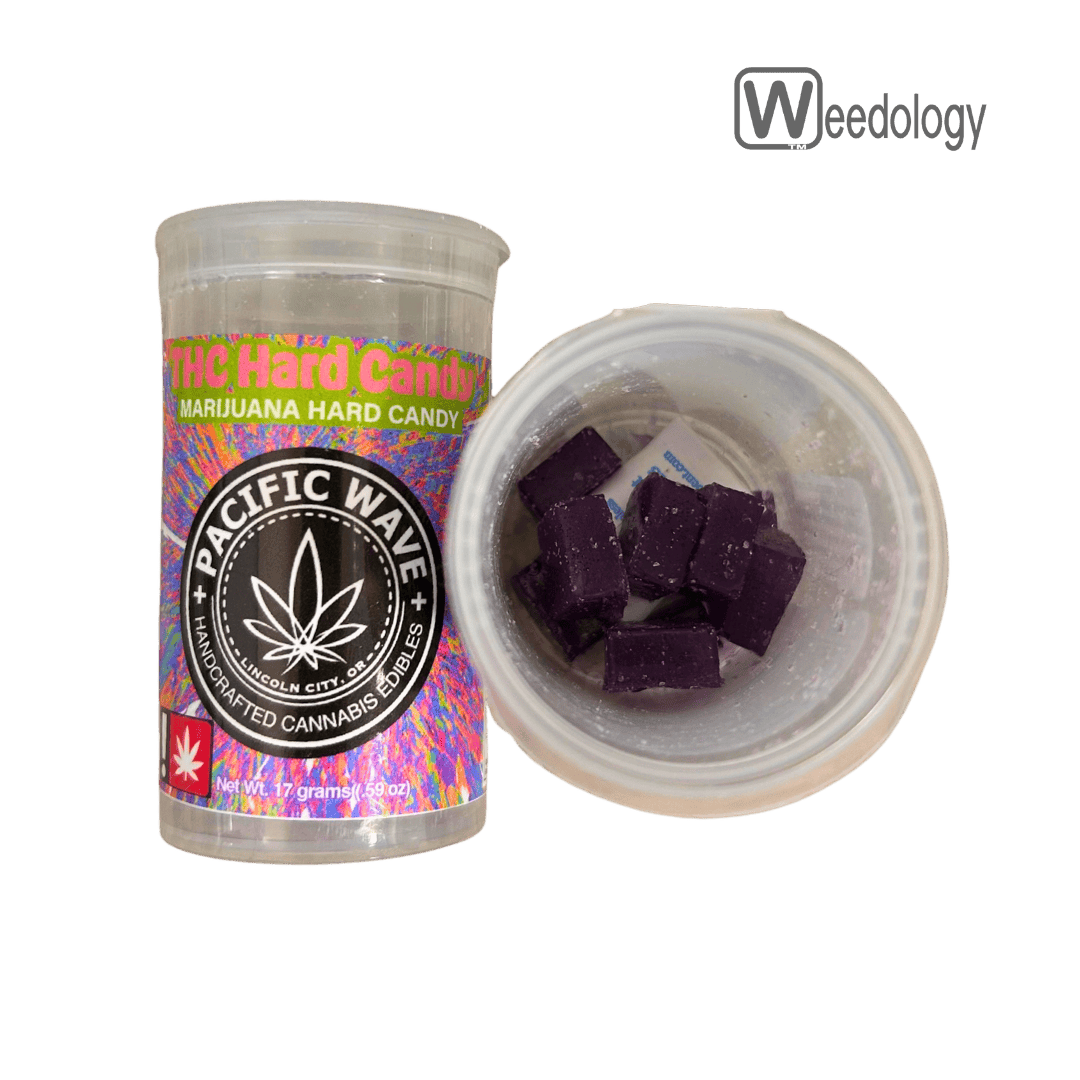 Pacific Wave 10pk HUCKLEBERRY 100mg Hard Candy