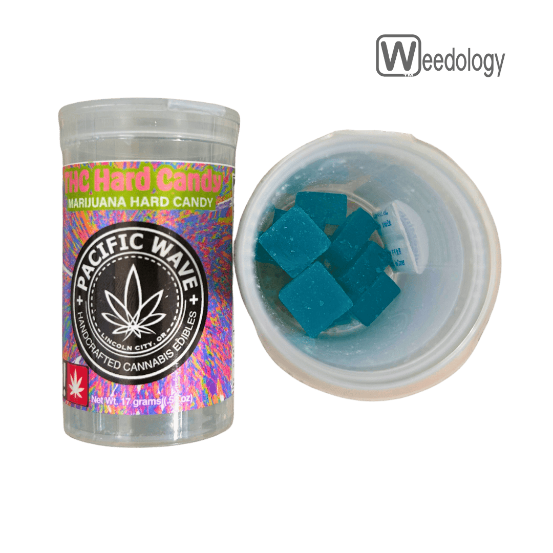 Pacific Wave 10pk BLUE RASPBERRY LEMONADE 100mg Hard Candy Pacific Wave