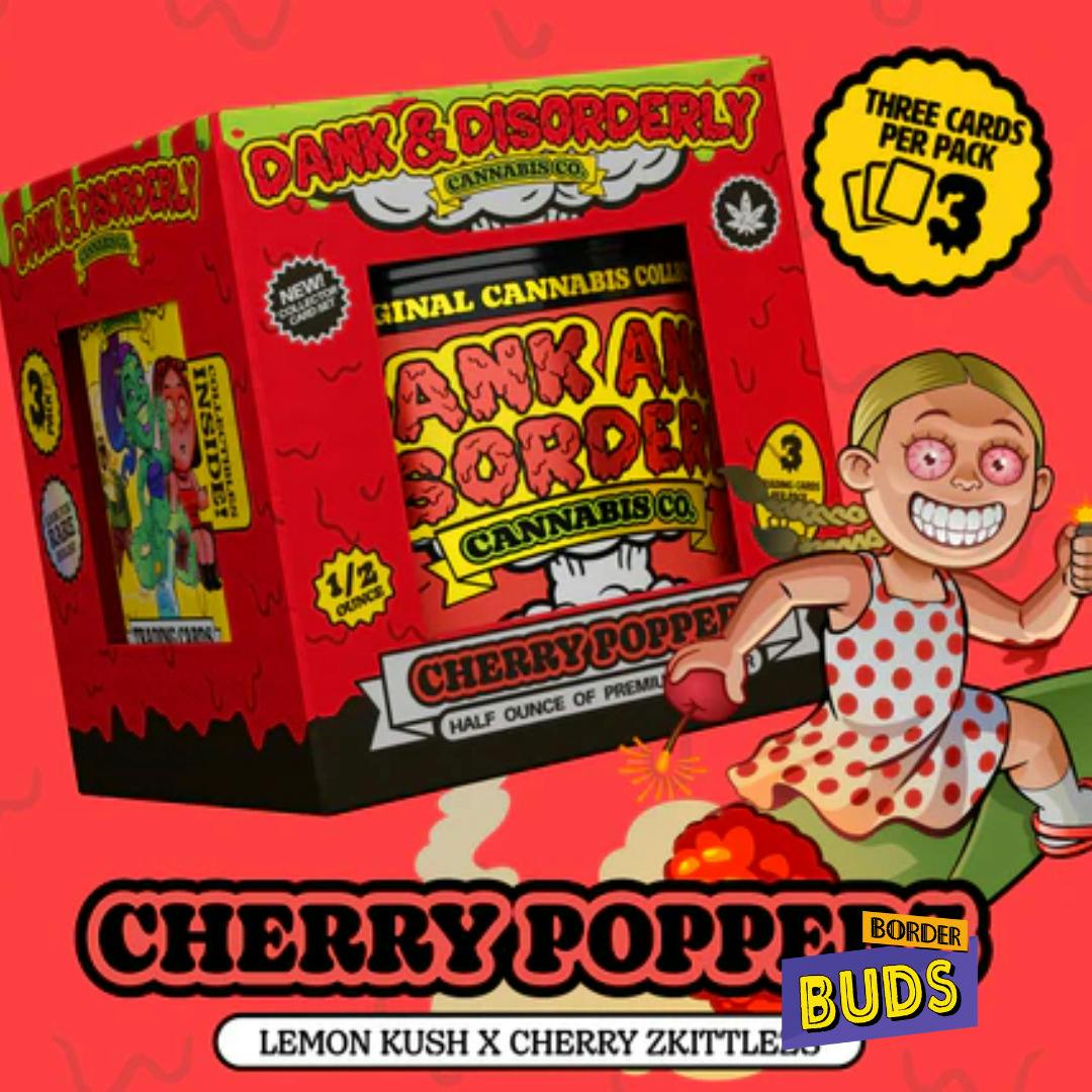 Cherry Popperz | Dank and Disorderly | 14g | Pre-Packed Flower