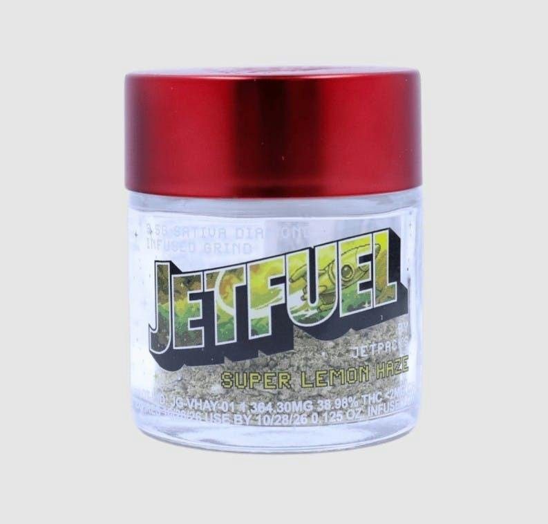 JetPacks - JetFuel Infused Flower Grind - Super Lemon Haze