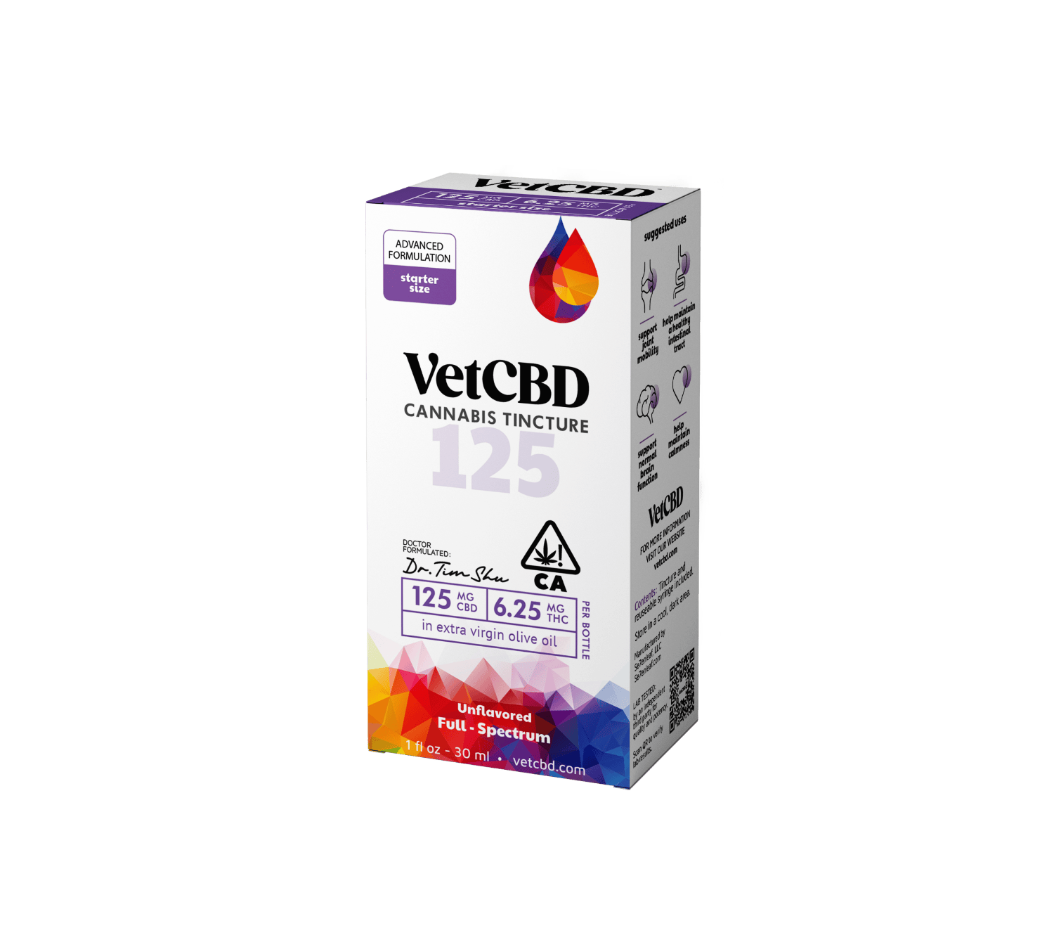Vet CBD - 20:1 2oz Regular Strength - 500mg