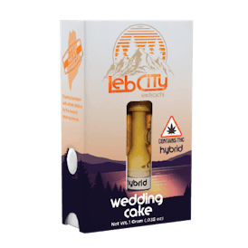 Leb City - Wedding Cake Vape Cart