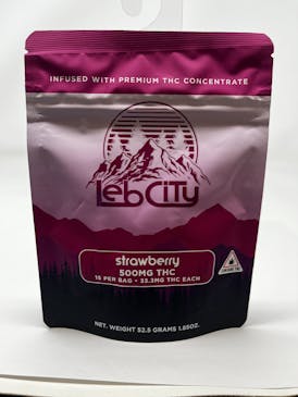 Leb City Strawberry Gummies