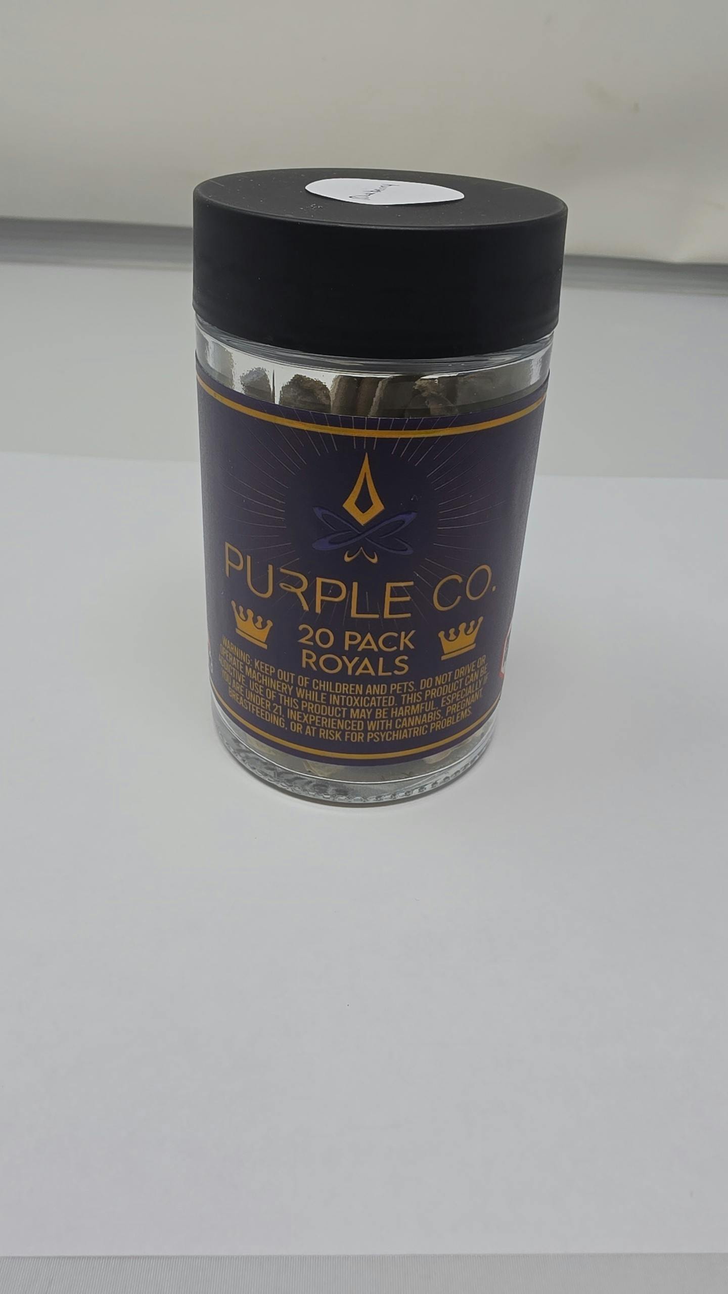 Red Hot Grapes Purple Co. 20 Pack PreRolls