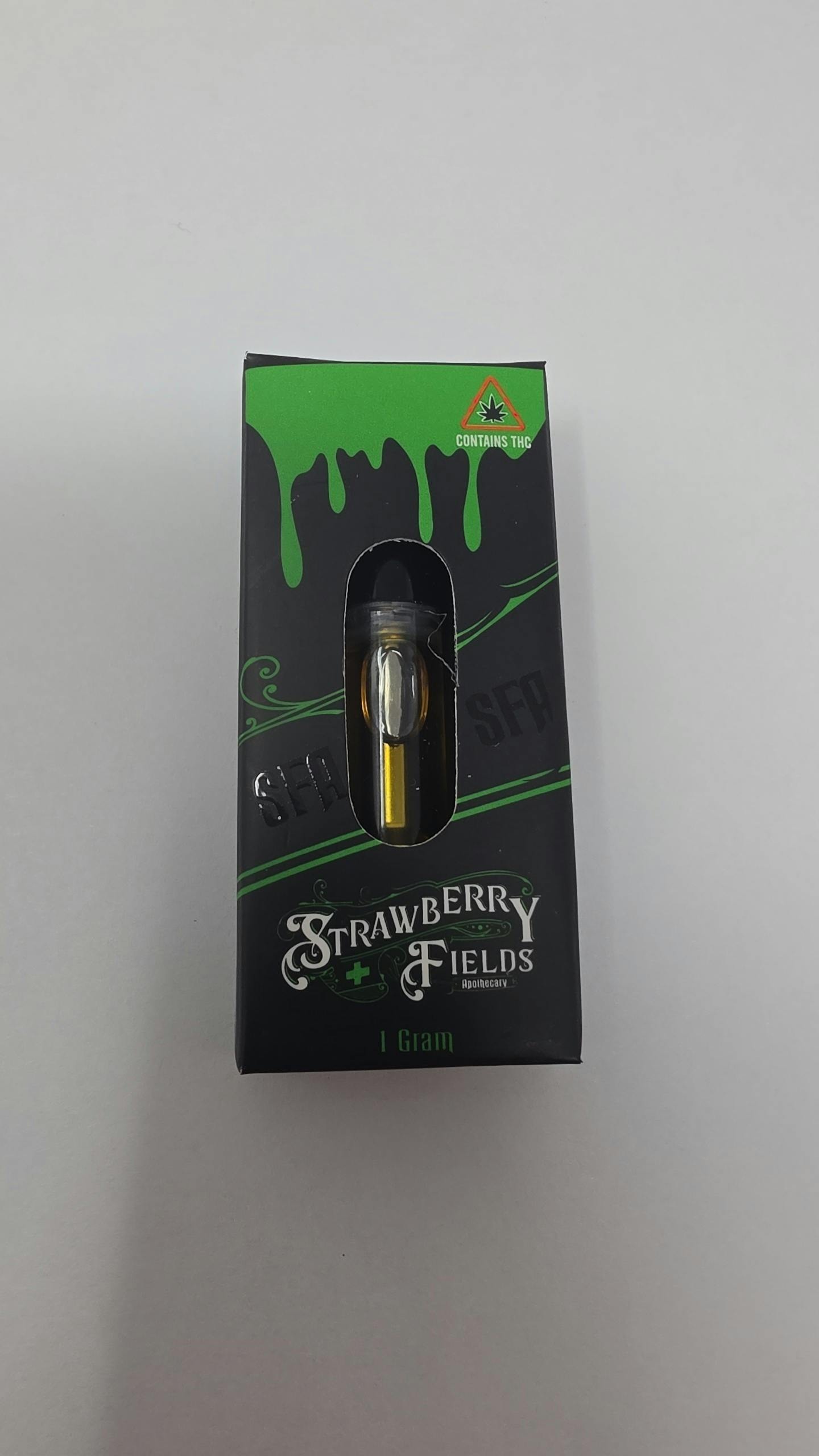 Pineapple Express Strawberry Fields 1g Cart at Amber Horizons