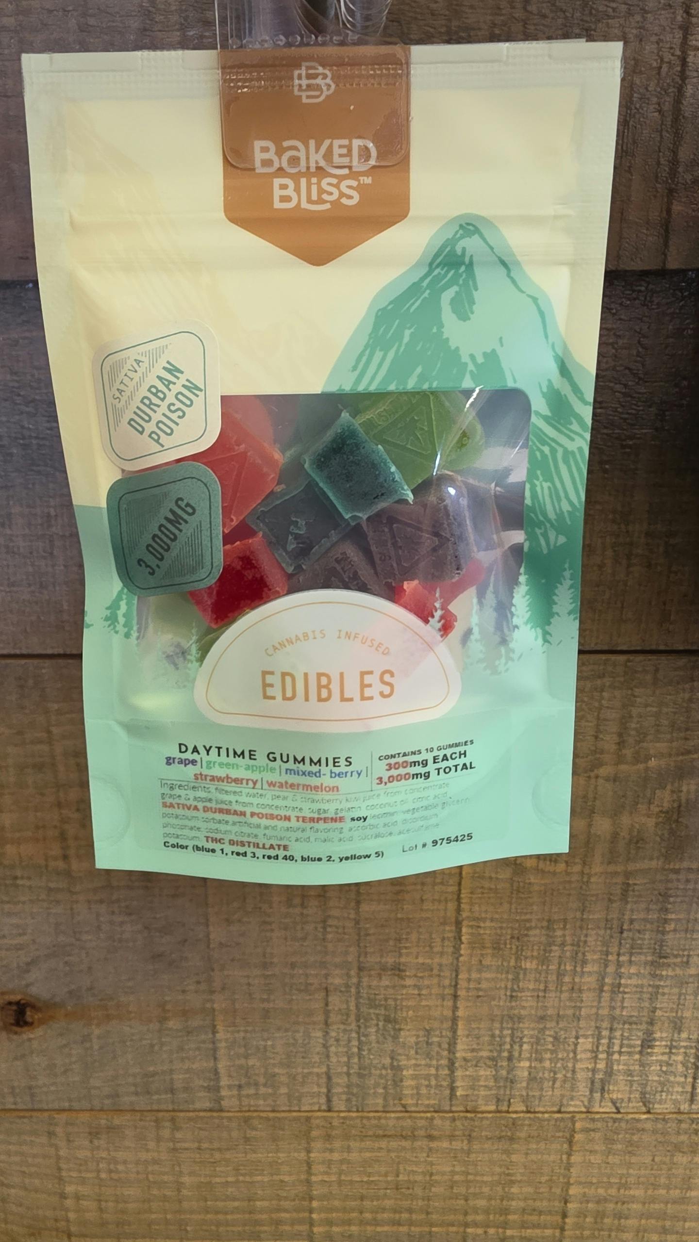 Baked Bliss 3000mg Gummies