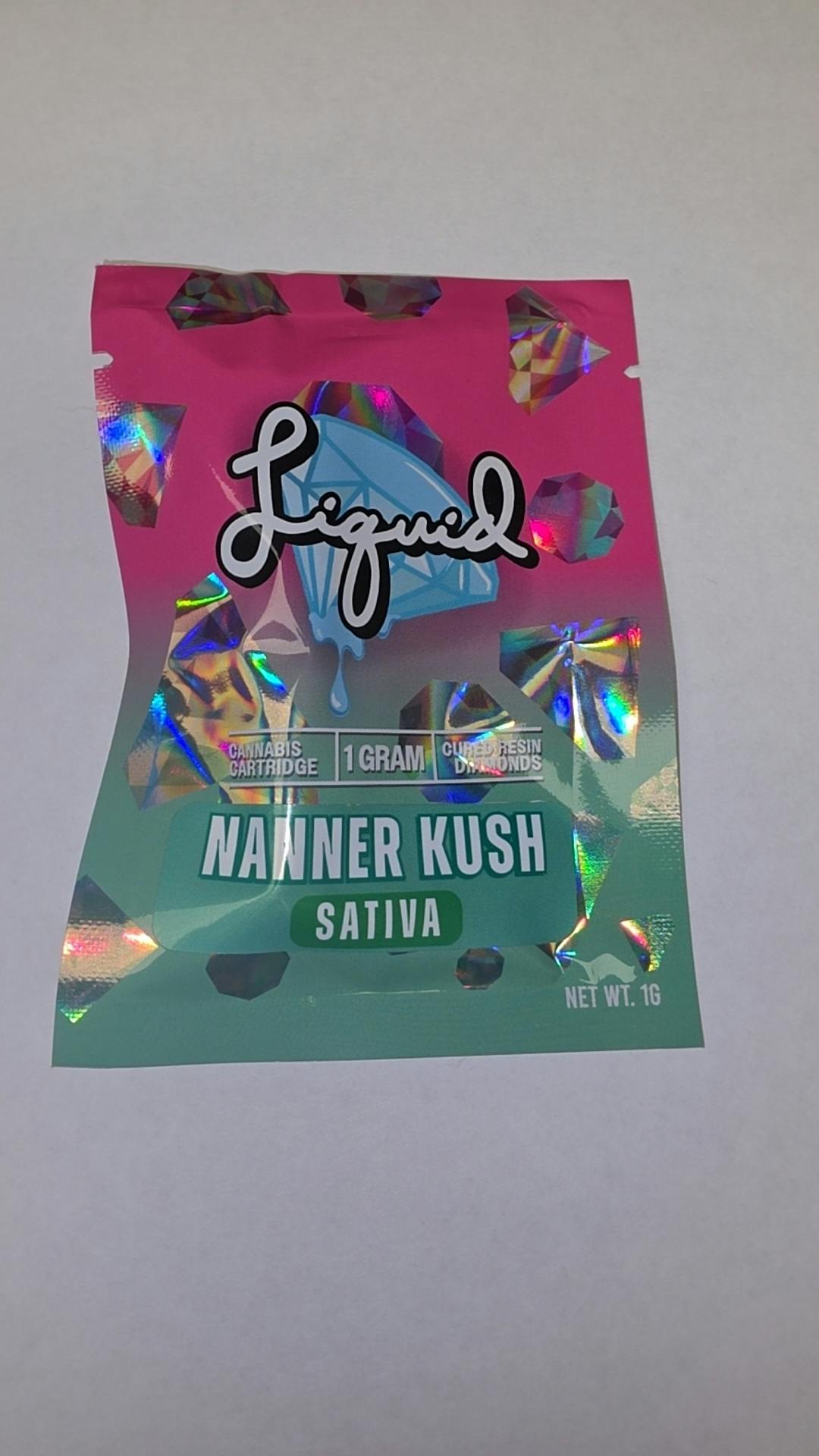 Nanner Kush 1G Cured Resin Diamonds Cart