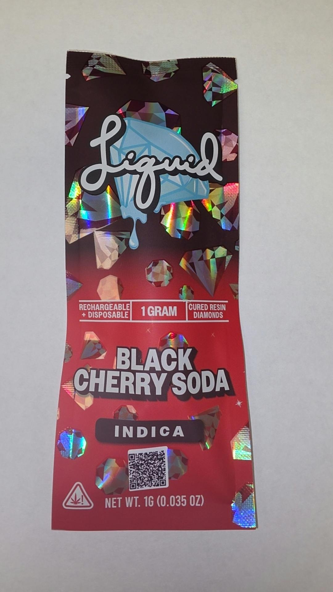 Black Cherry 1g Cured Resin Diamonds Disposable