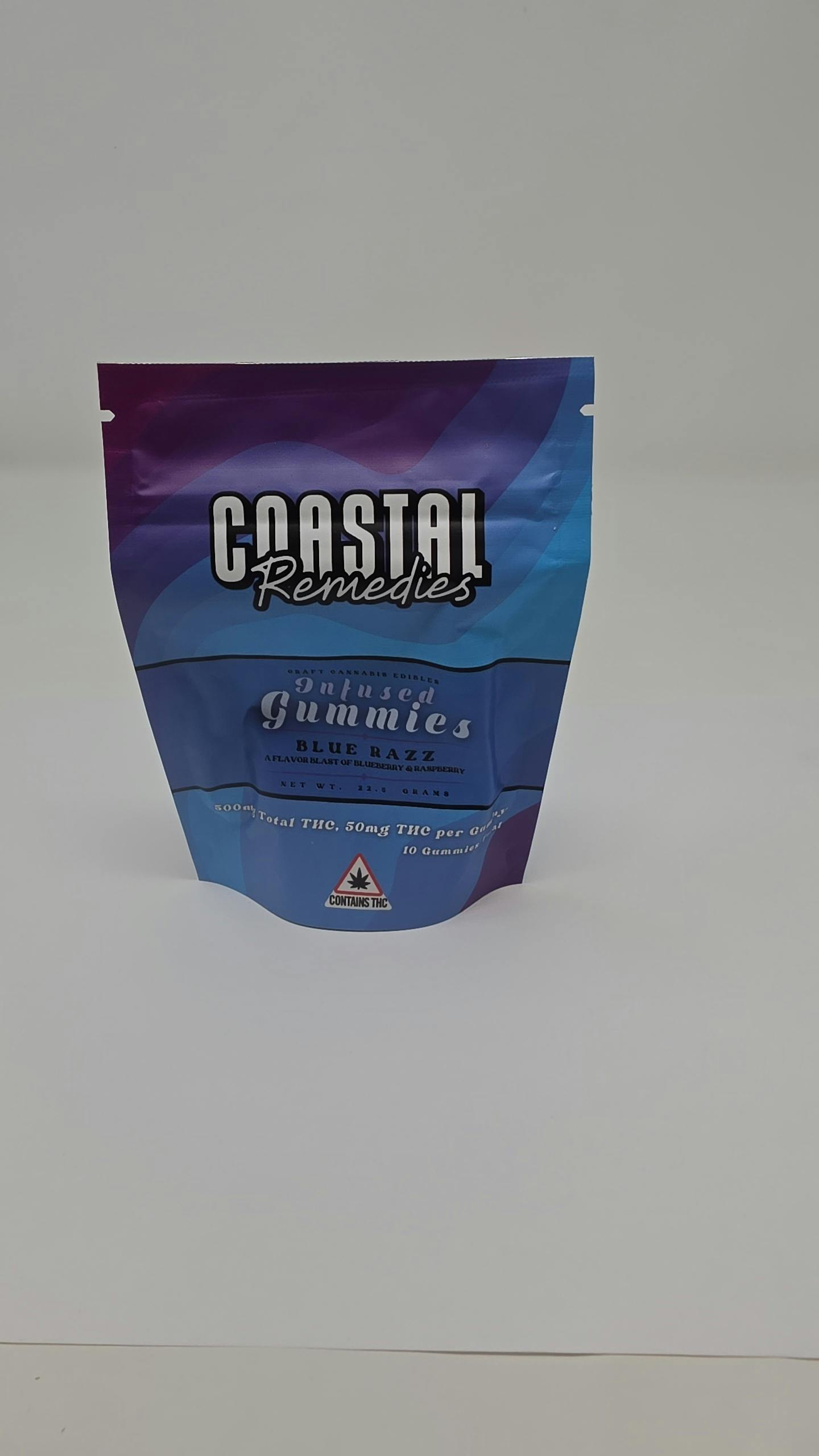 100mg Blue Razz Lemonade Gummies