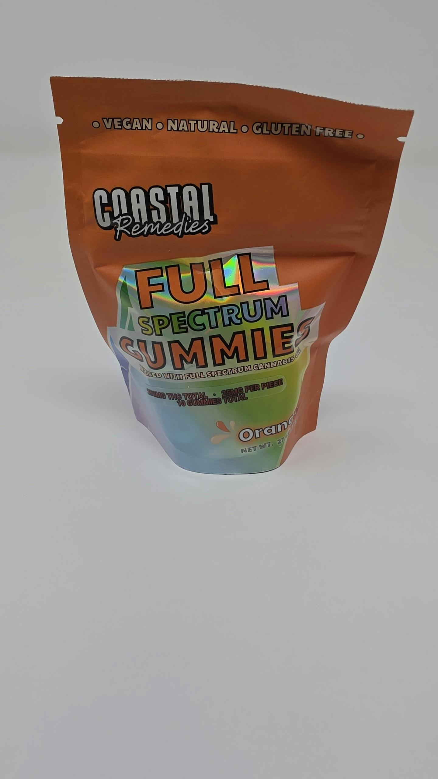 Orange 250mg Full Spectrum Gummies