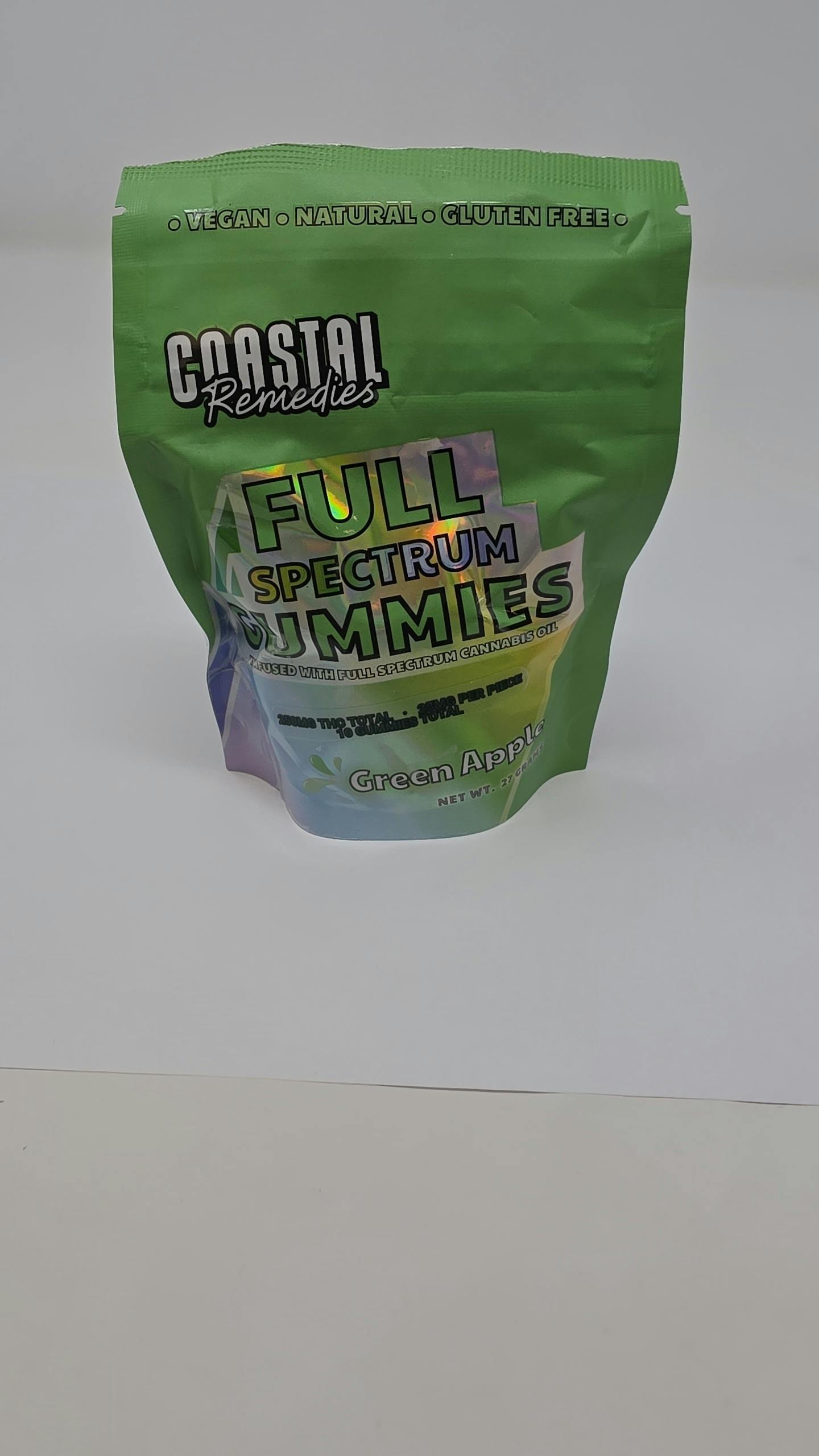 Green Apple 250mg Full Spectrum Gummies