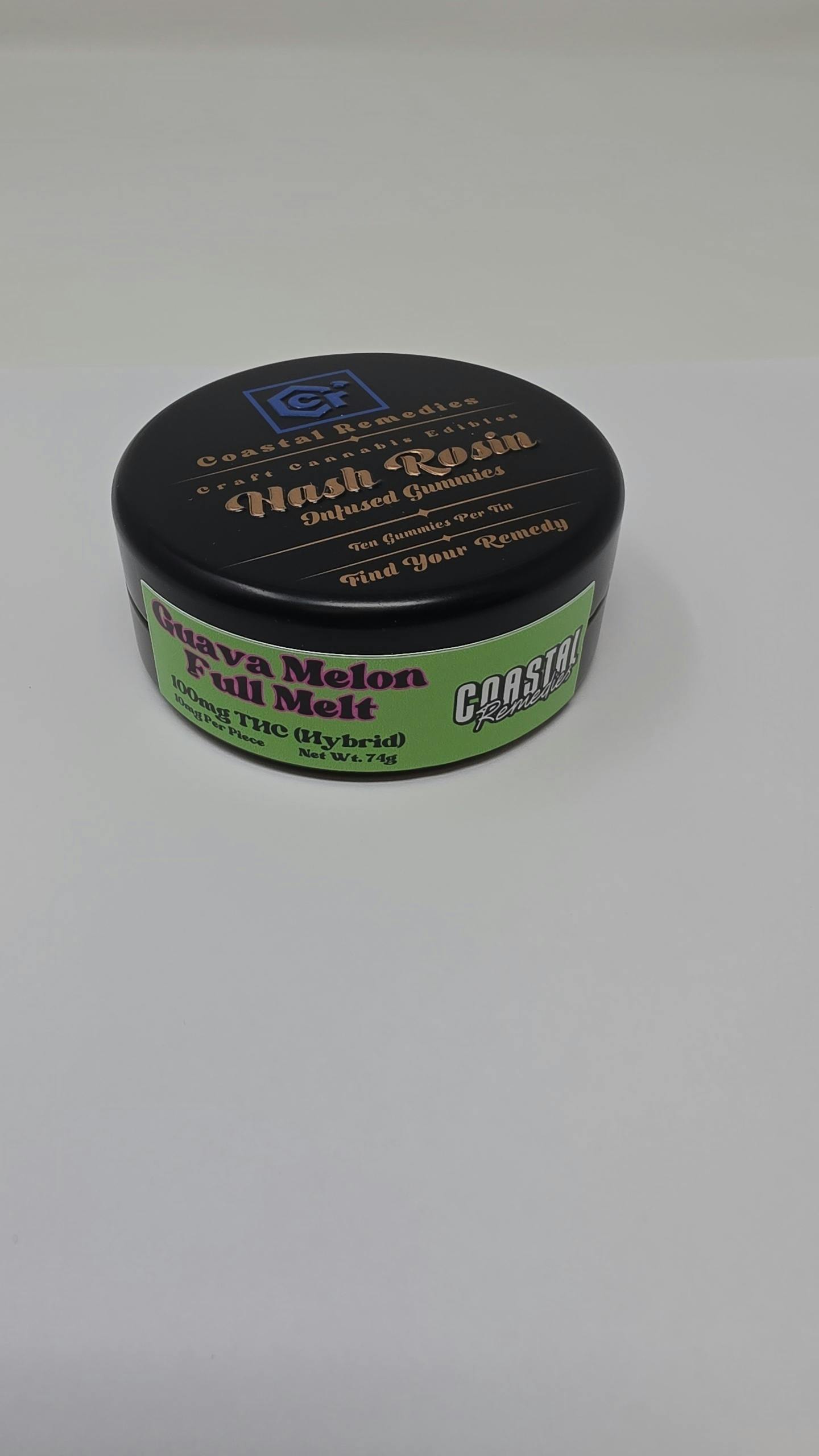 Guava Melon Full Melt Hash Rosin 100mg Gummies