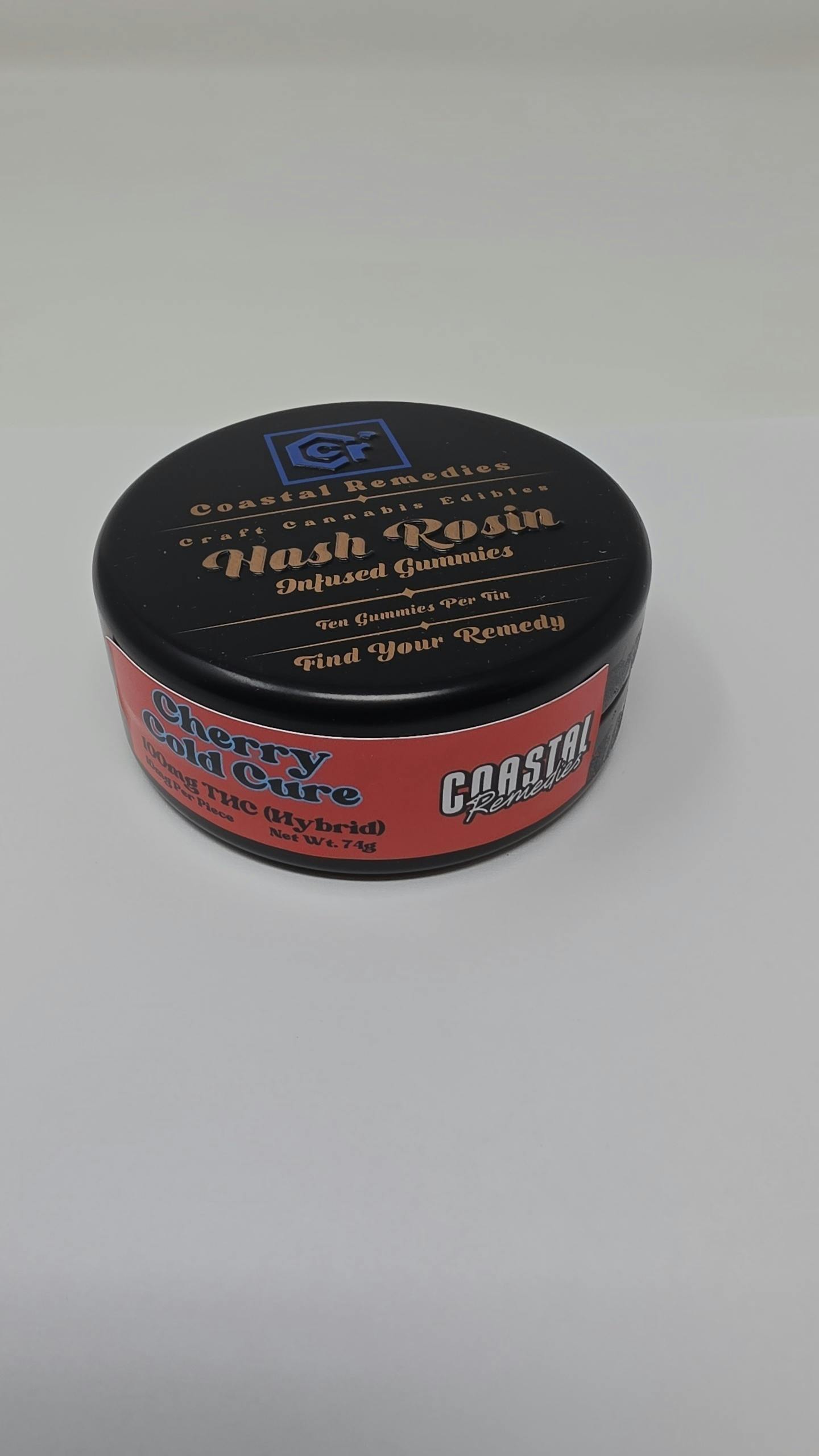 Cherry Cold Cure Hash Rosin 100mg Gummies