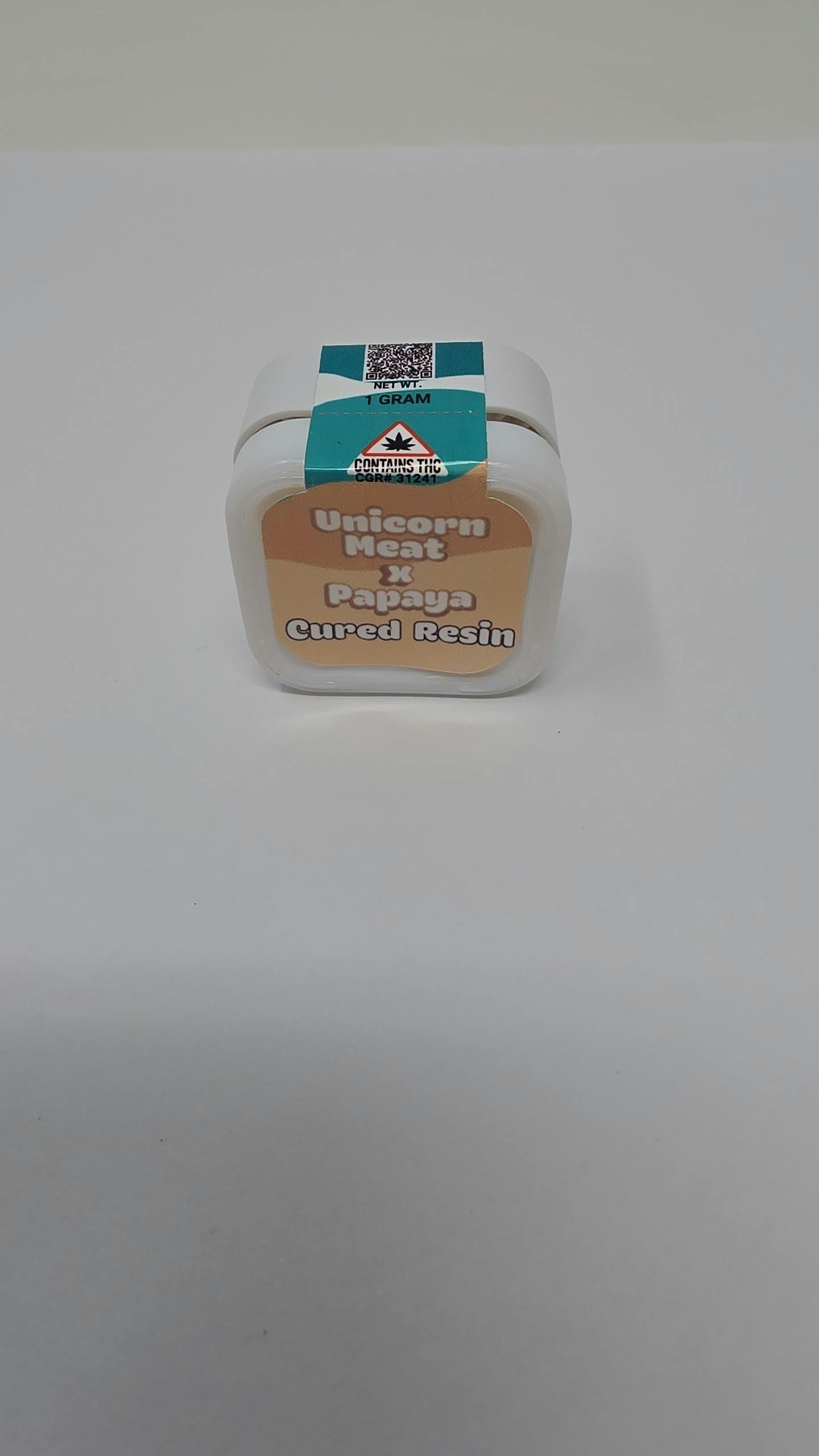 Unicorn Meat x Papaya 1g Cured Resin