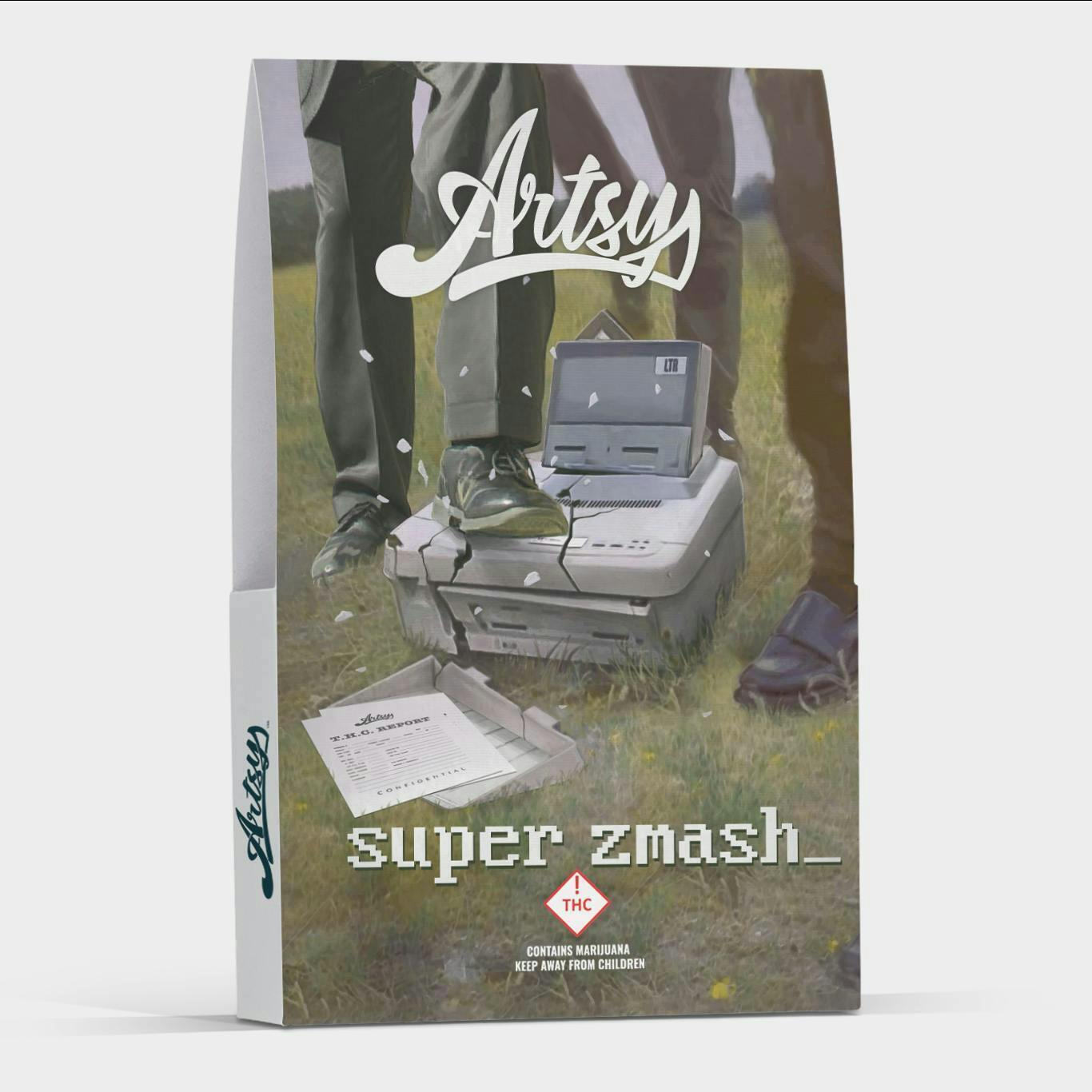 Artsy Super Zmash BUBBLES SHELF