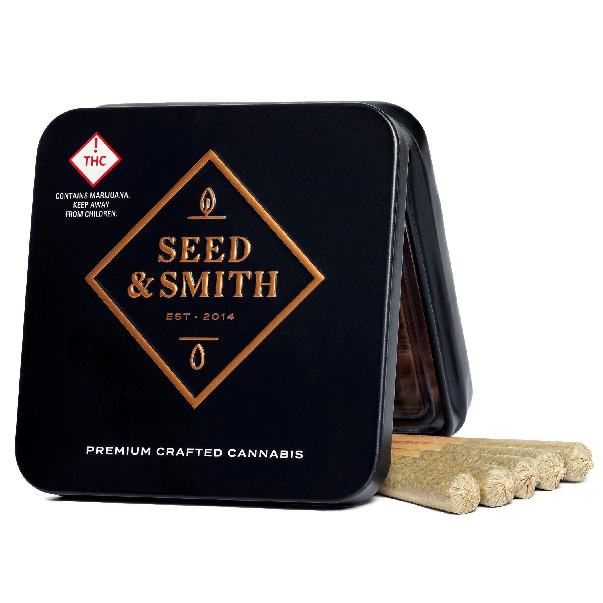 Seed & Smith INFUSED Pre Rolls 5 Pack 2.5g