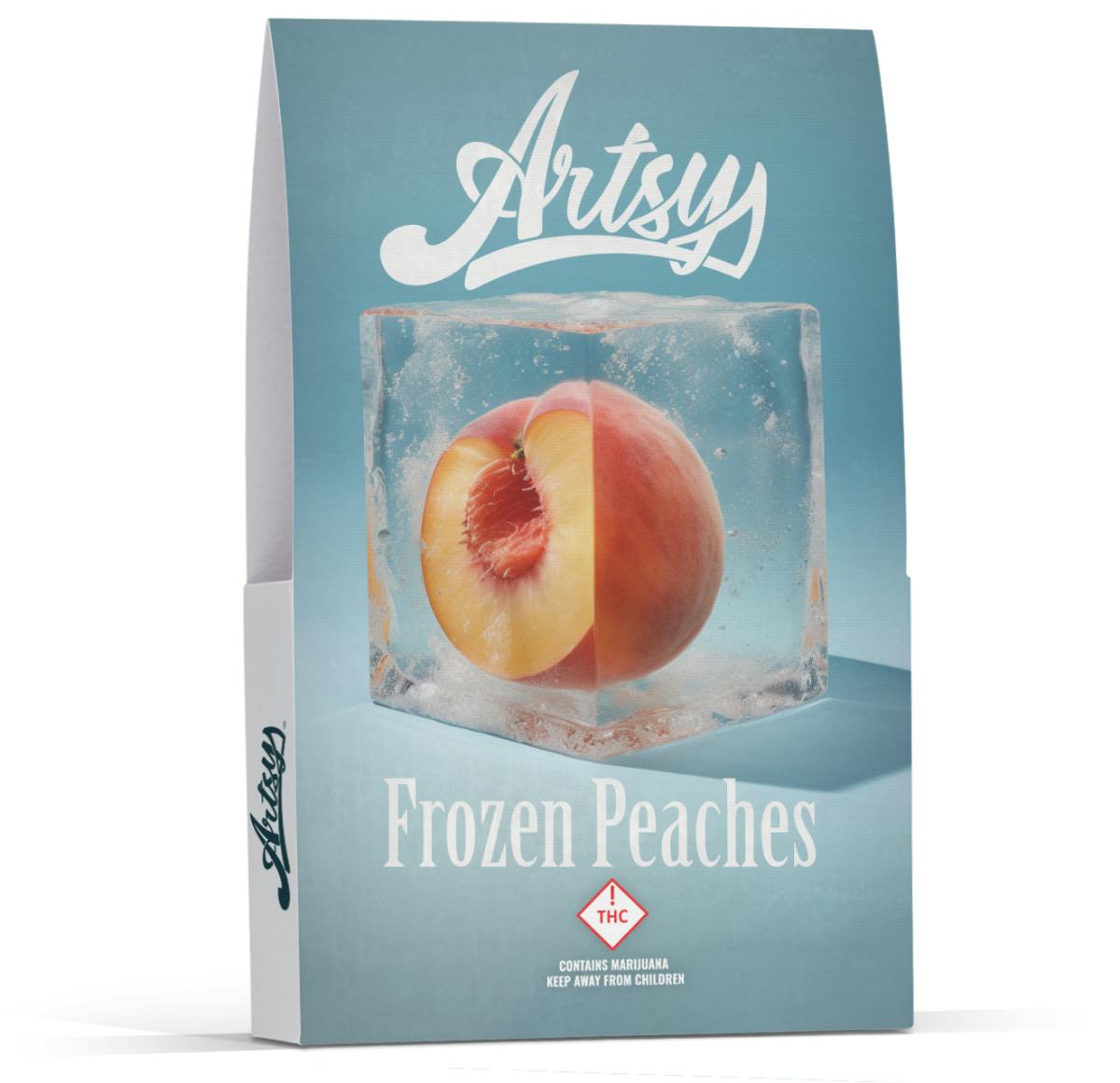 Artsy Frozen Peaches Pre Packed 1/2oz