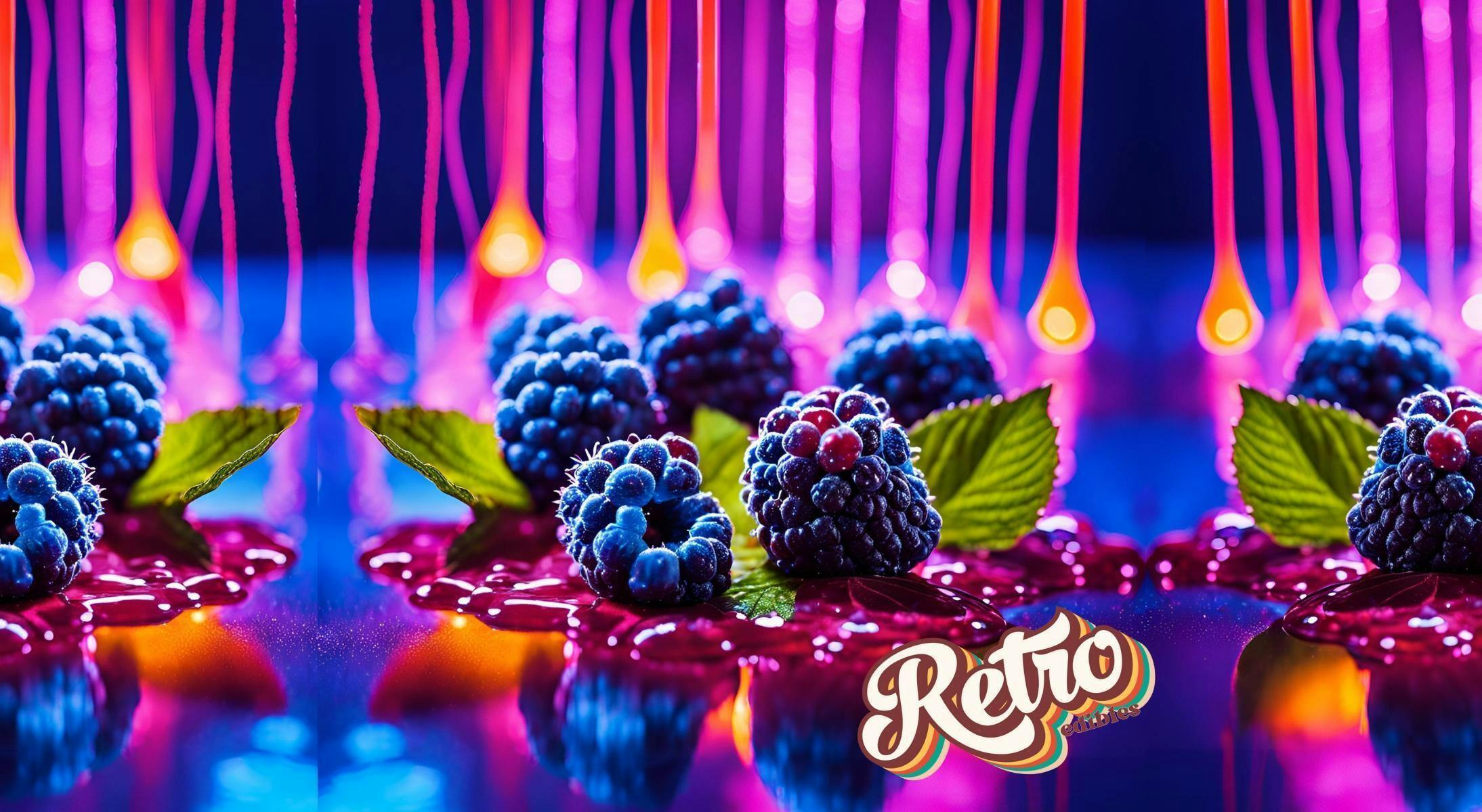 Retro Vibes Syrup Blue Razz 2000mg