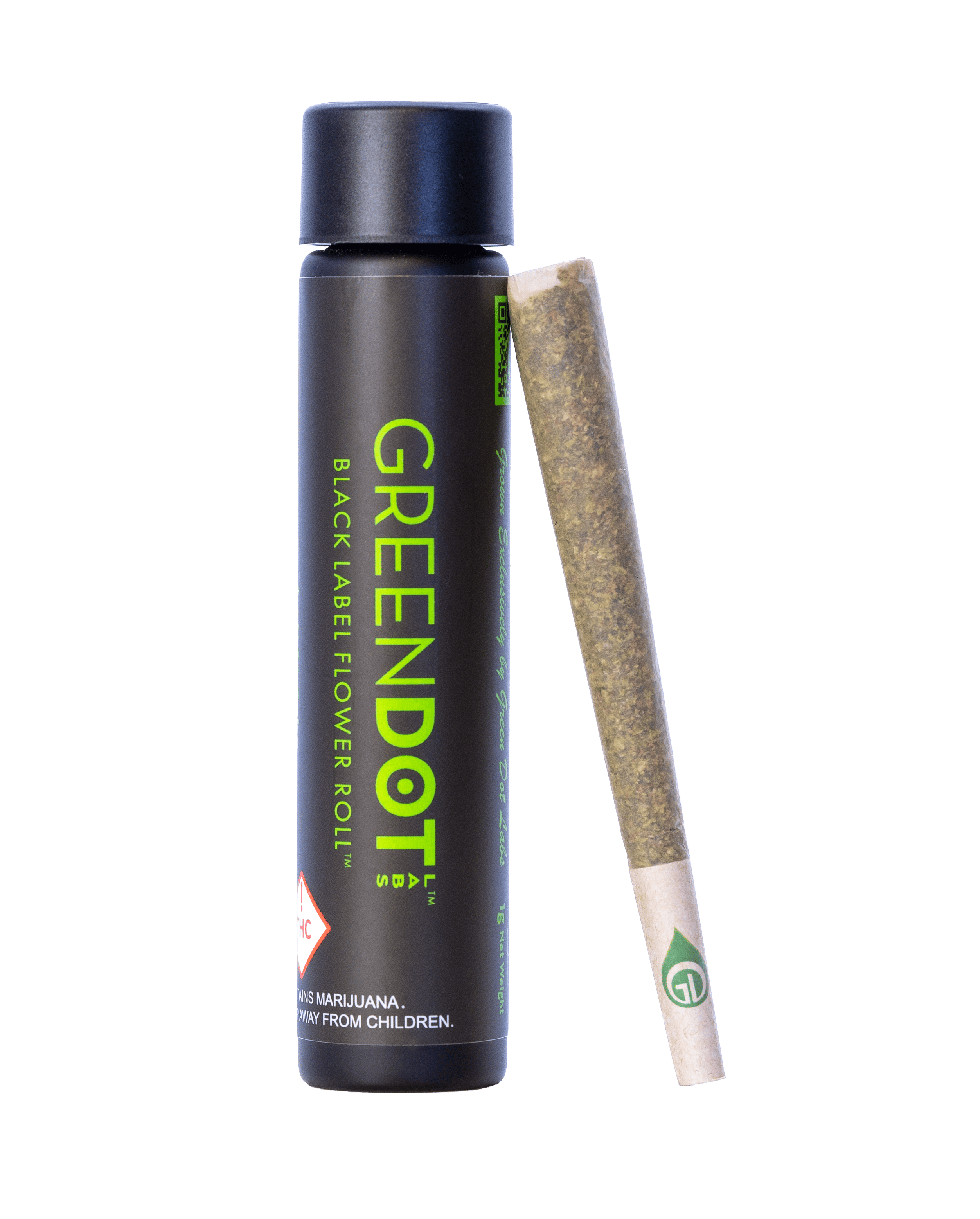 Green Dot F.A.F.O. Flower Roll Pre Roll 1g