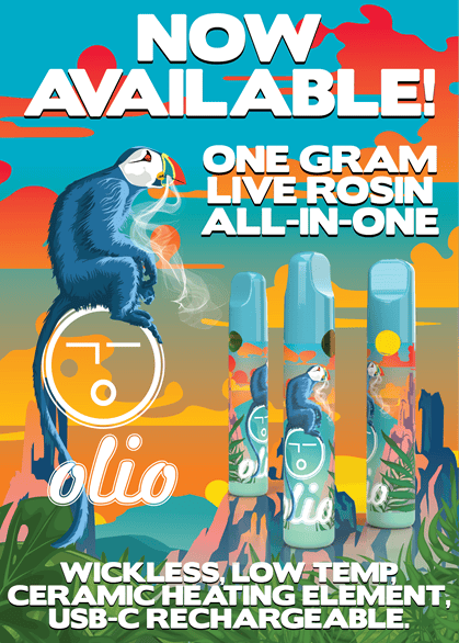 Olio Live Rosin Disposable Cartridge 1g - Vineyard Vibes