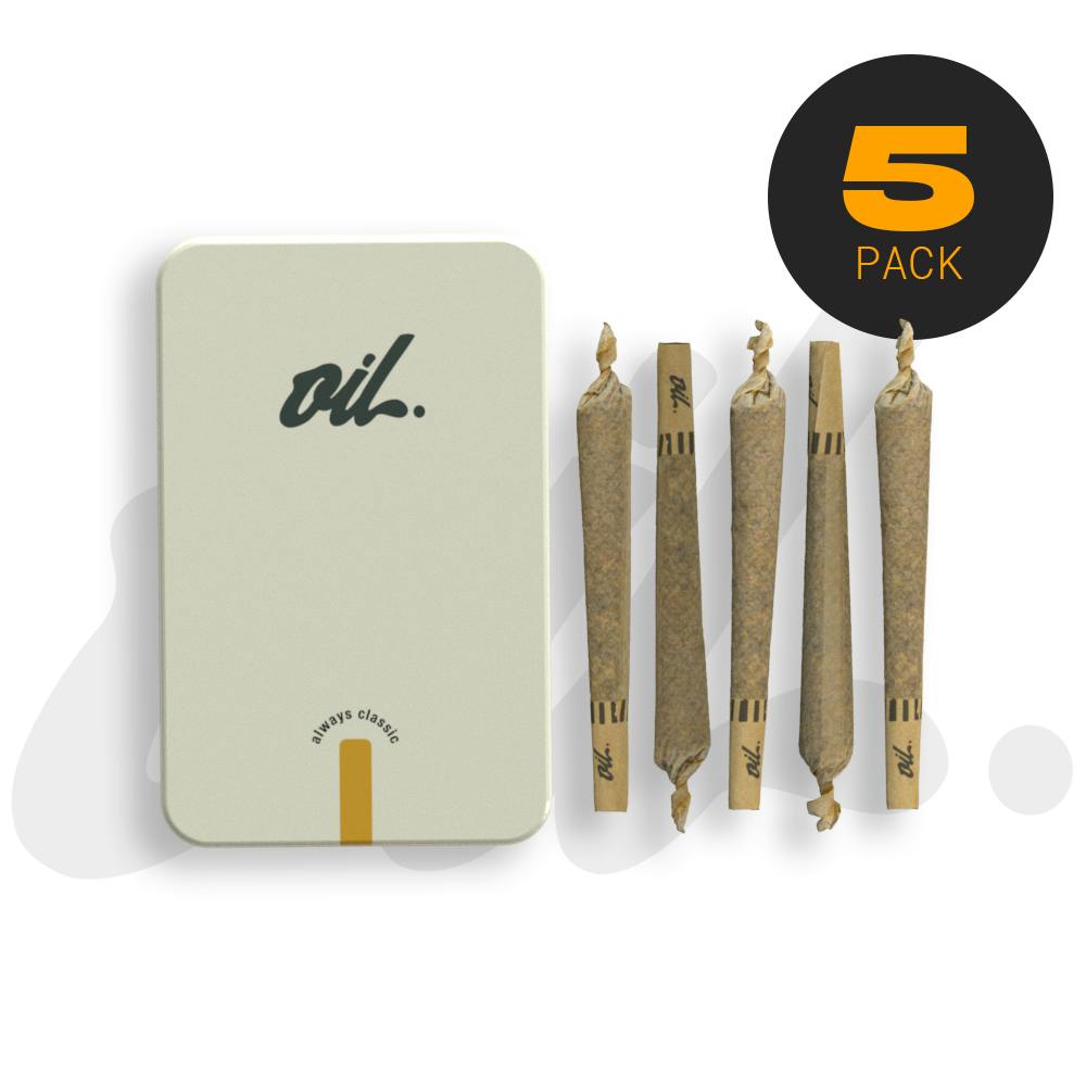 Oil Infused Cone Variety 5-Pack 3.5g