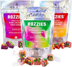 Rebel Rozzies Assorted Flavors Rosin Gummies 1000mg