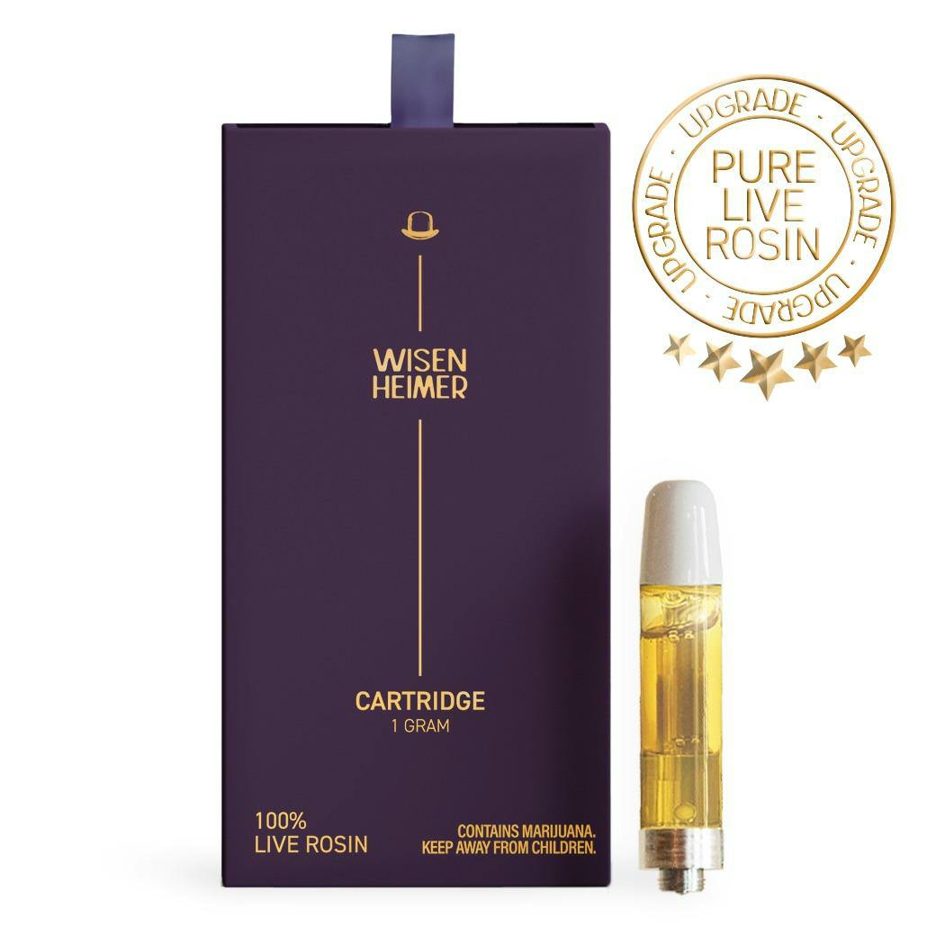 Wisenheimer Live Rosin Cartridge ONE GRAM 1g