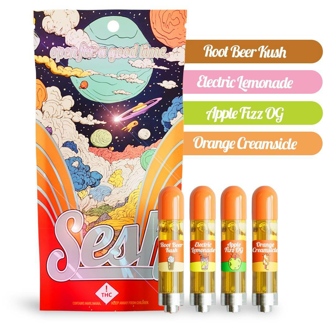 Sesh Cartridge Variety Pack #2 DEAL PRICE 4g
