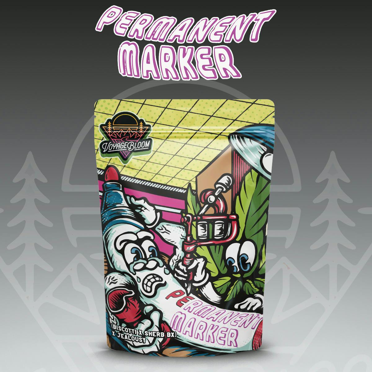 Voyage Bloom - 3.5g Prepack - Permanent Marker cannabis product