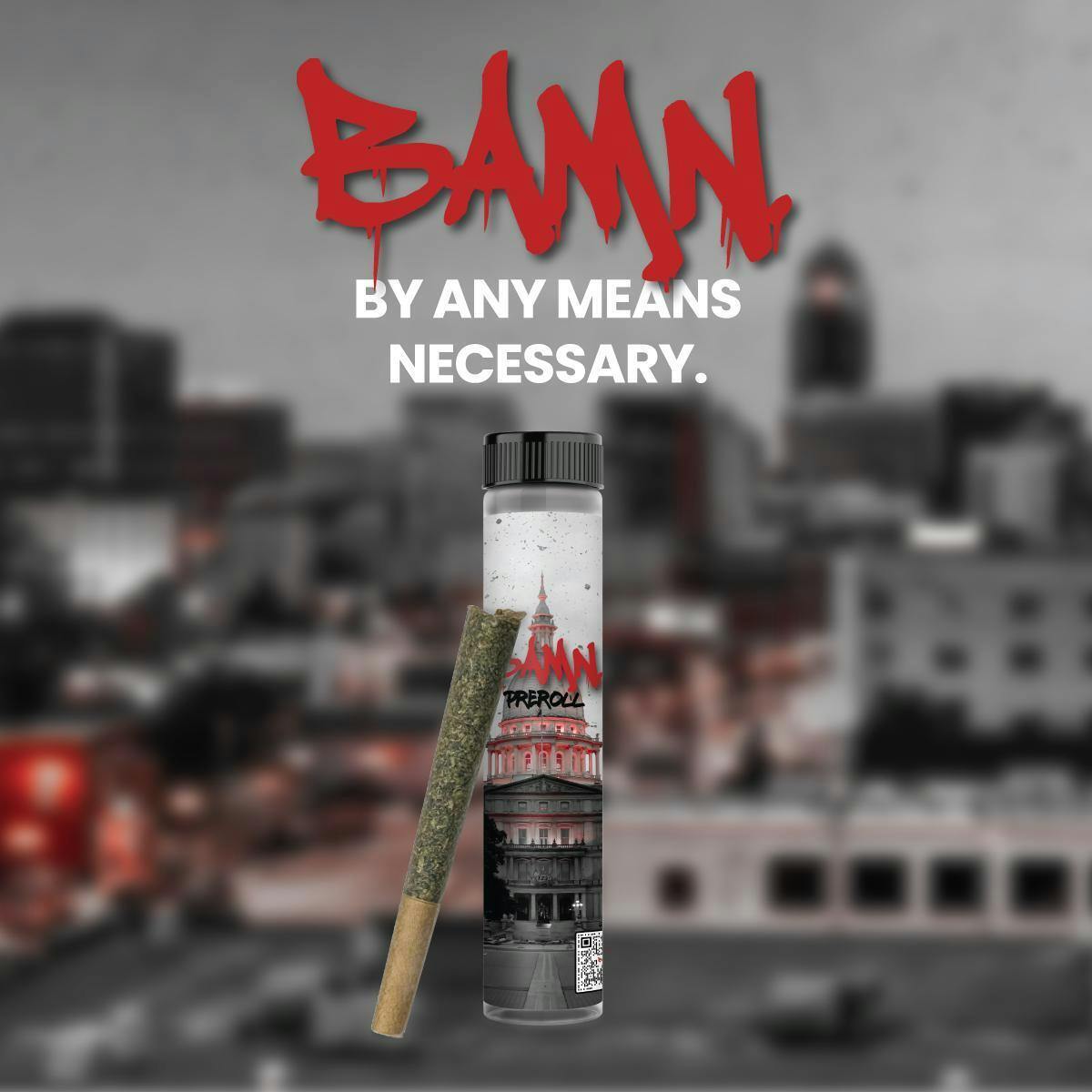 Bamn - 1g Preroll - Hells Angel OG