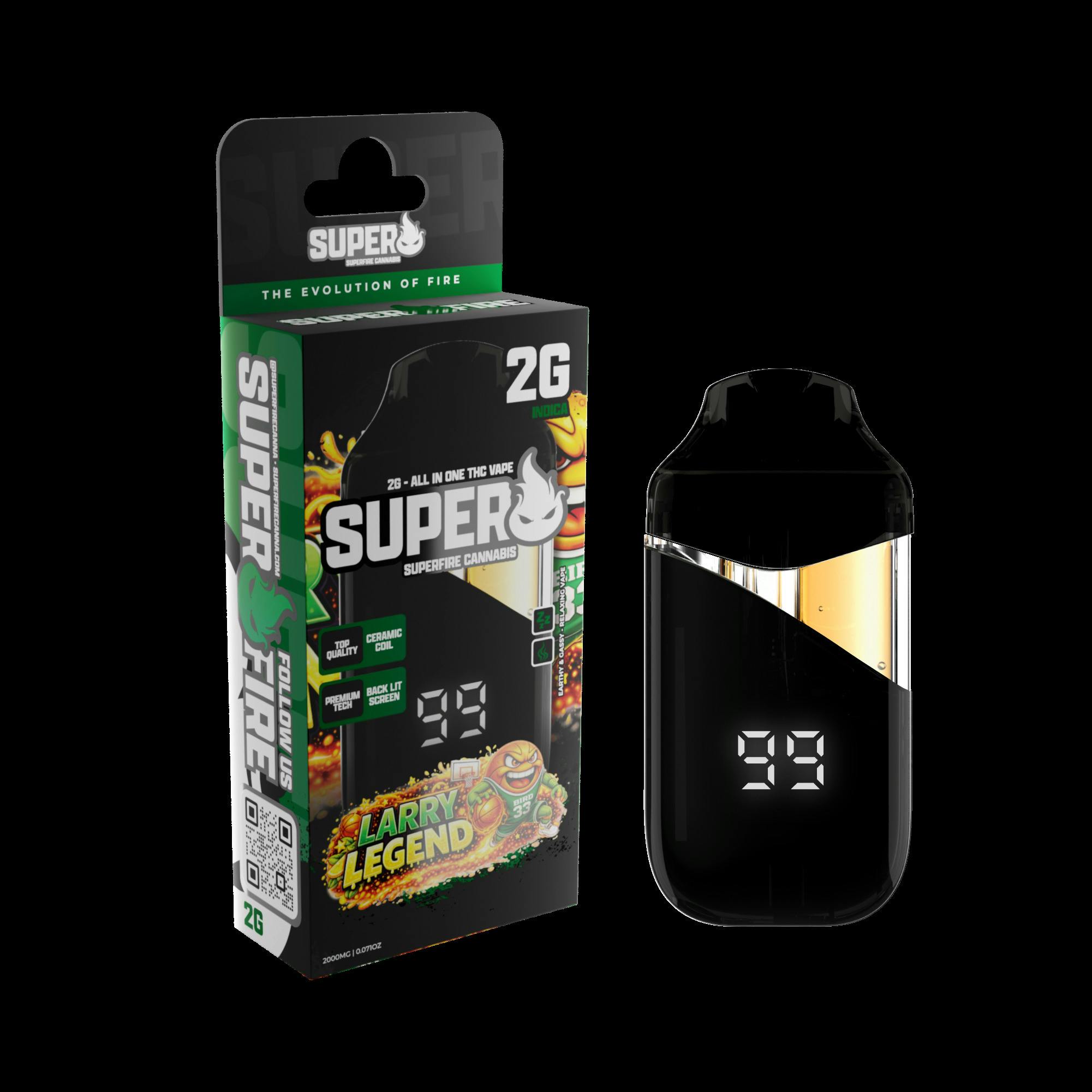 Superfire - 2g Disposable - Larry Legends (I)