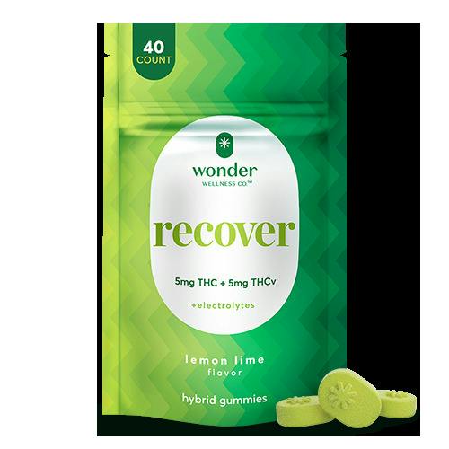 Wonder - 200mg THC : 200mg THCv Gummies - Recover