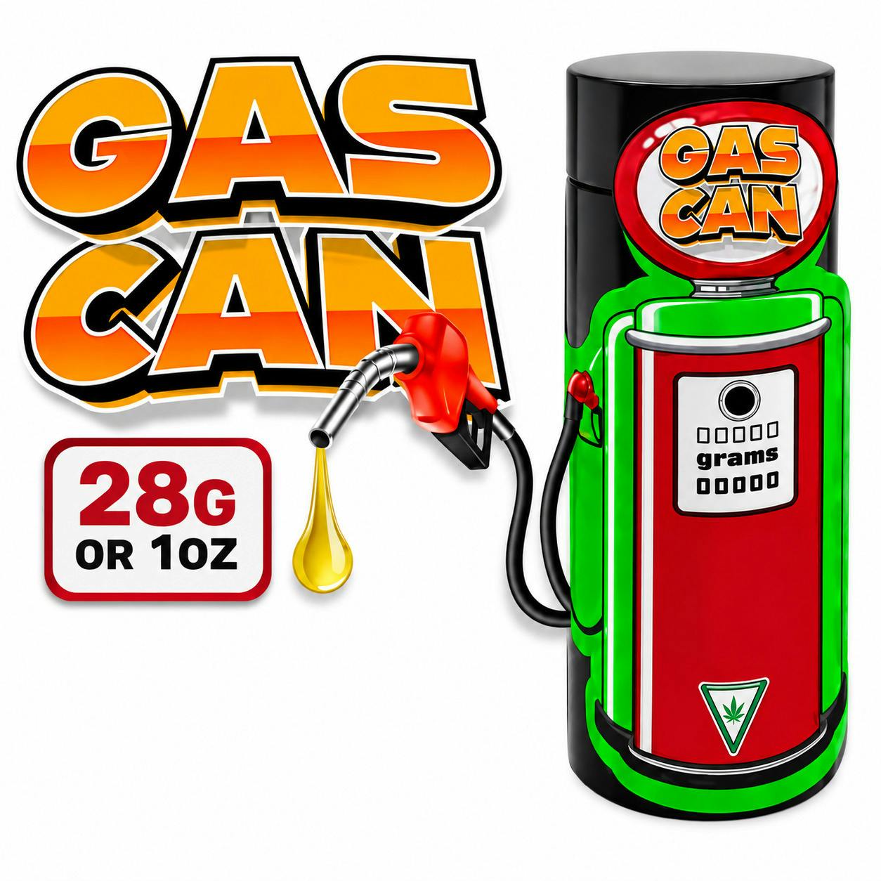 Gas Can - 28g Jar - Shady Icee