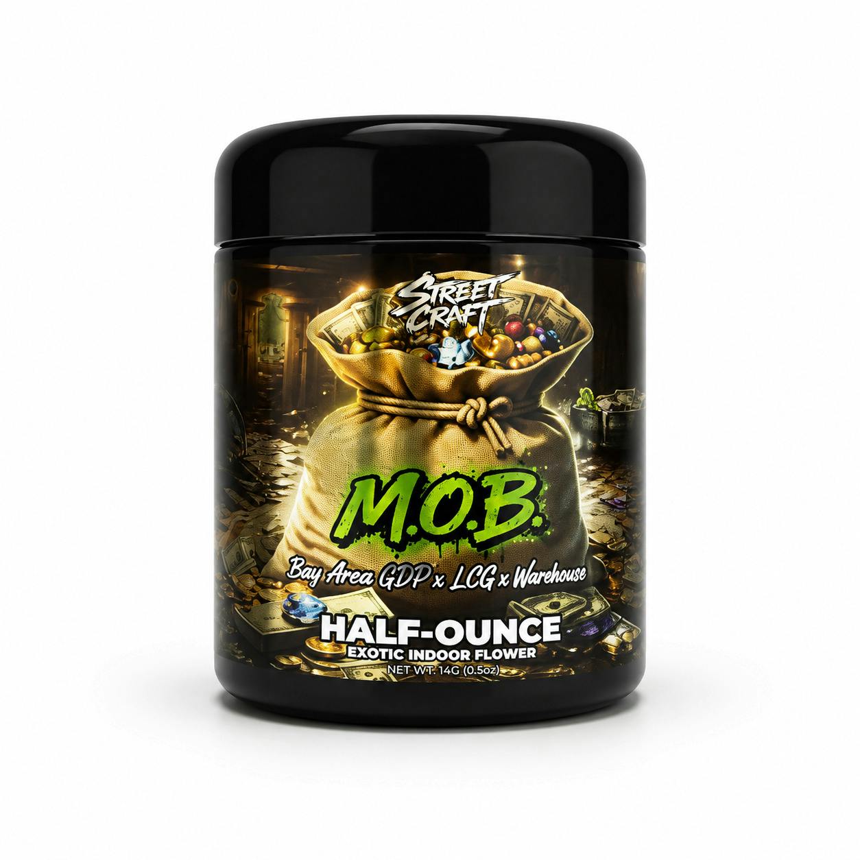 StreetCraft - 14g Prepack - M.O.B cannabis product