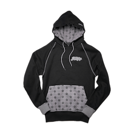 BLACK | GREY | MONOGRAM | HOODIE