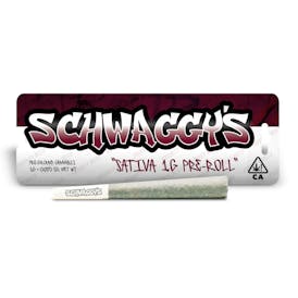SCHWAGGYS | SATIVA BLEND | 1G | PRE ROLL