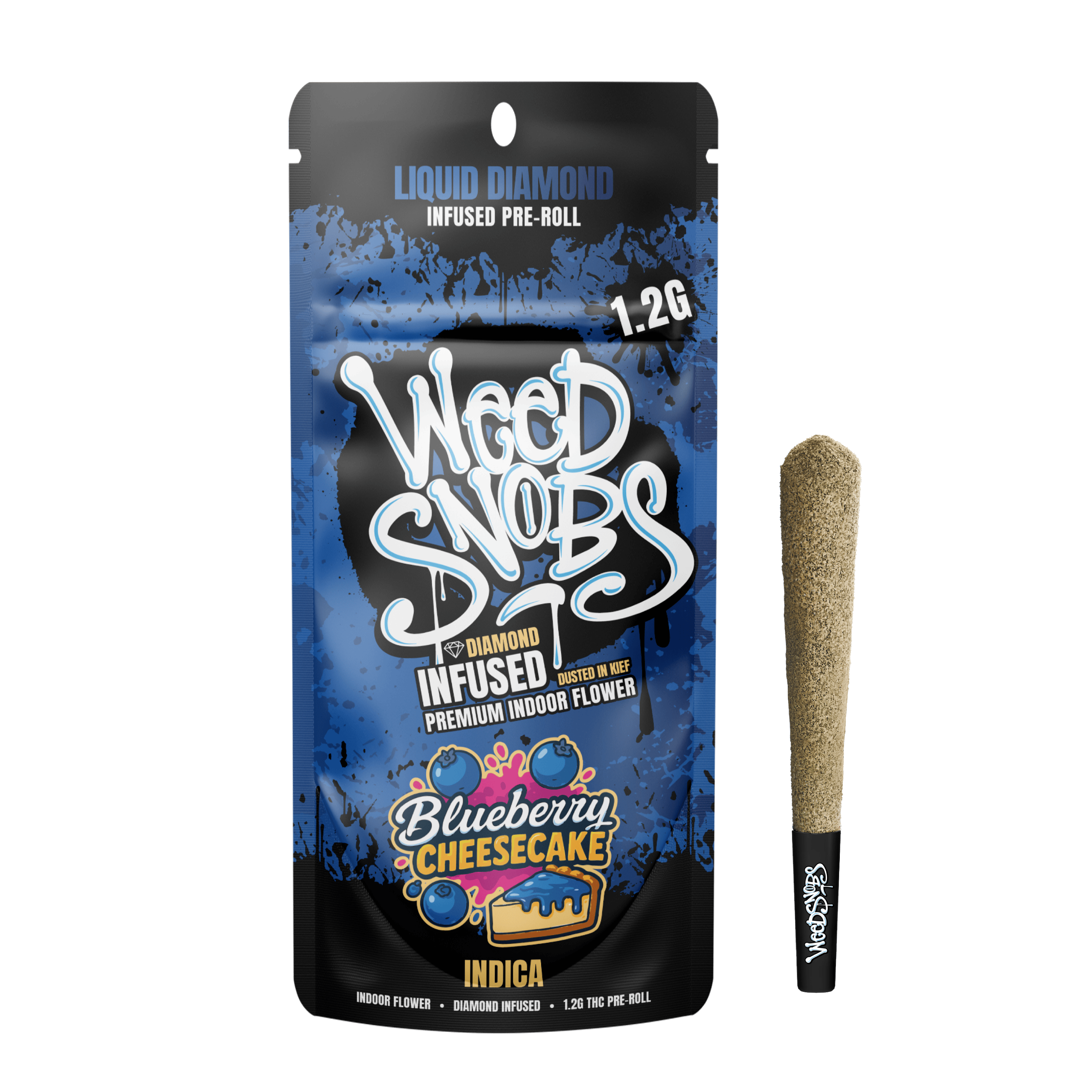Weed Snobs - Blueberry Cheesecake Liquid Diamond Tarantula 1.2g