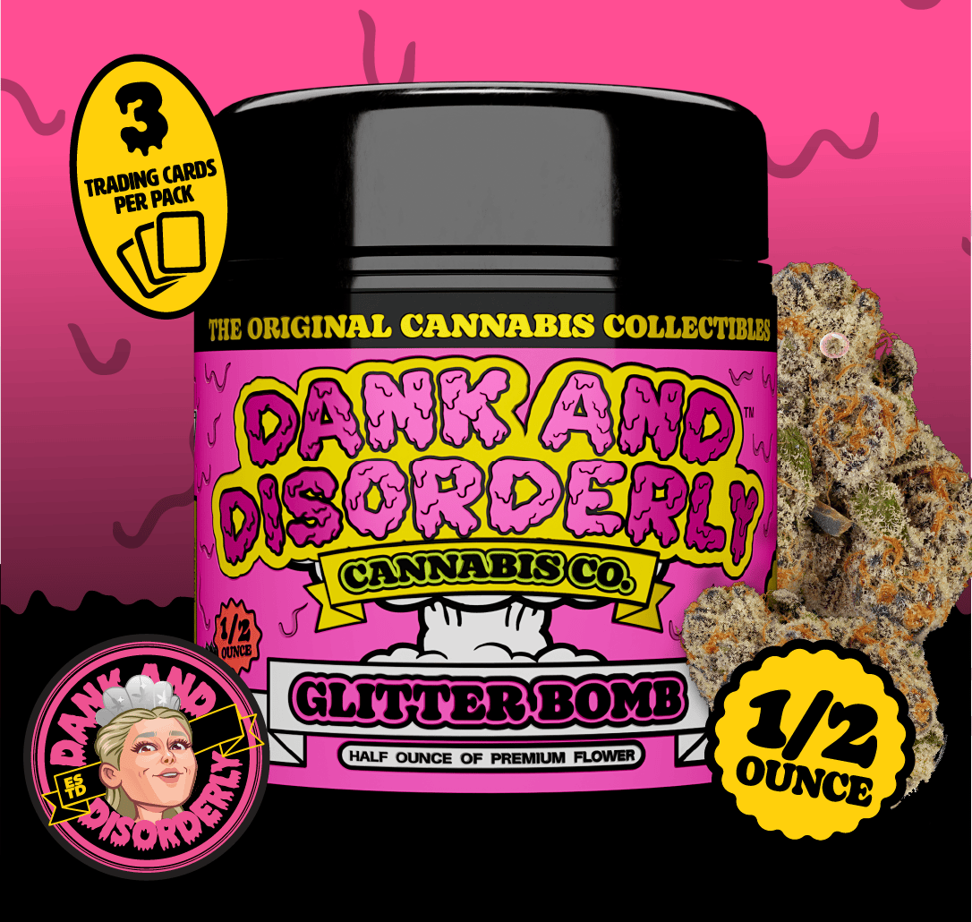 Dank & Disorderly - Glitter Bomb 14g cannabis product