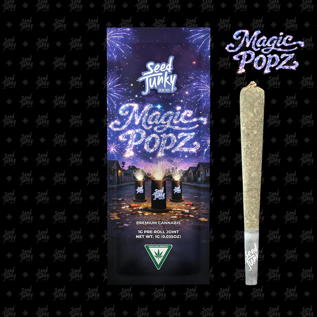 Seed Junky - Magic Popz Pre-Roll 1g