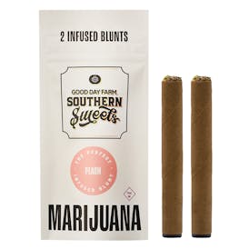 GOOD DAY FARM - WATERMELON GUSHERS X PEACH 2PK 1G INFUSED BLUNT HYBRID
