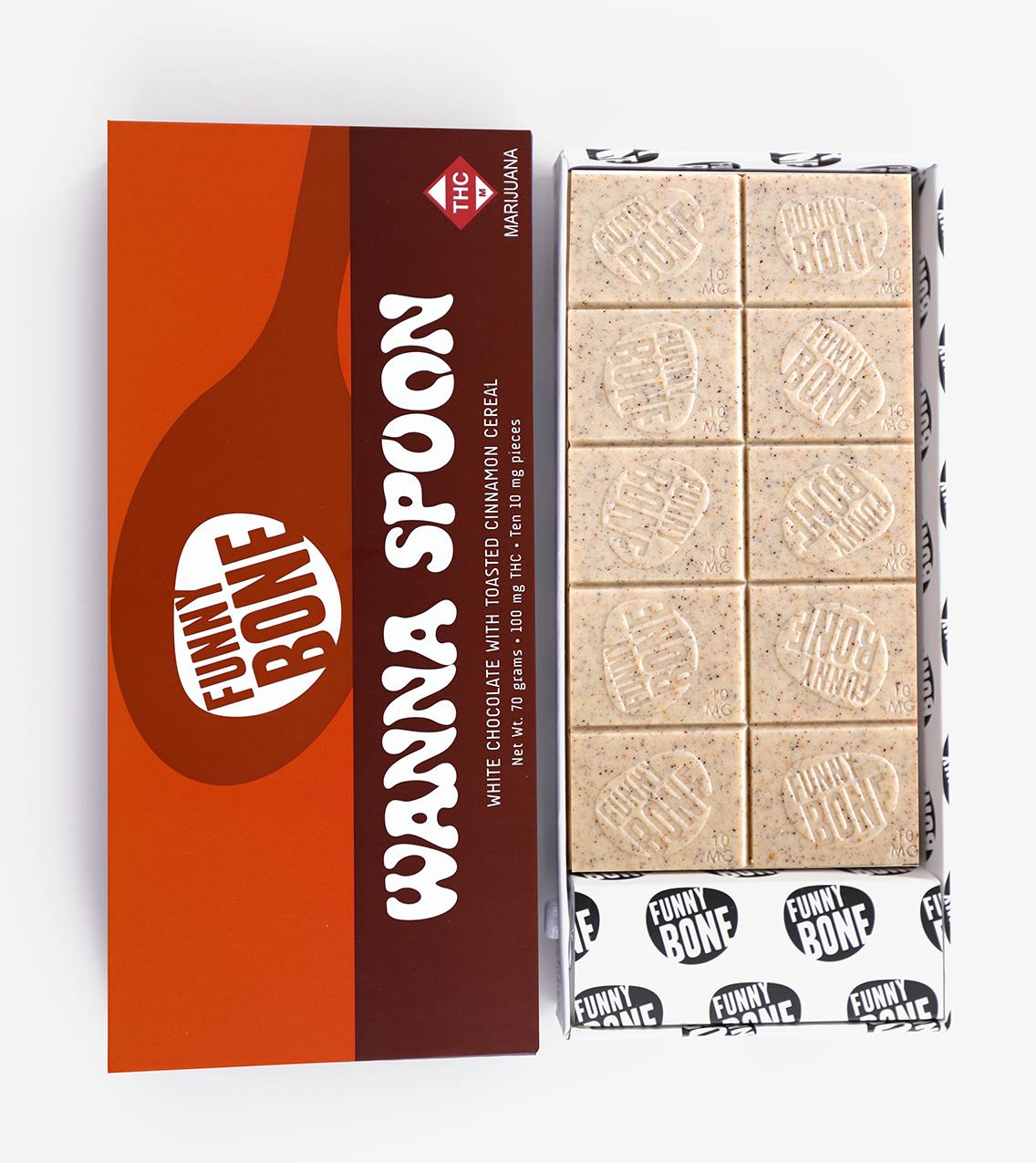 FUNNY BONE | WANNA SPOON | CHOCOLATE | 300MG | HYBRID