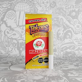 Tokees - Mazapan (I) .5g Rosin Infused Joint