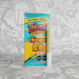 Tokees - Chingon OG (I) .5g Rosin Infused Joint