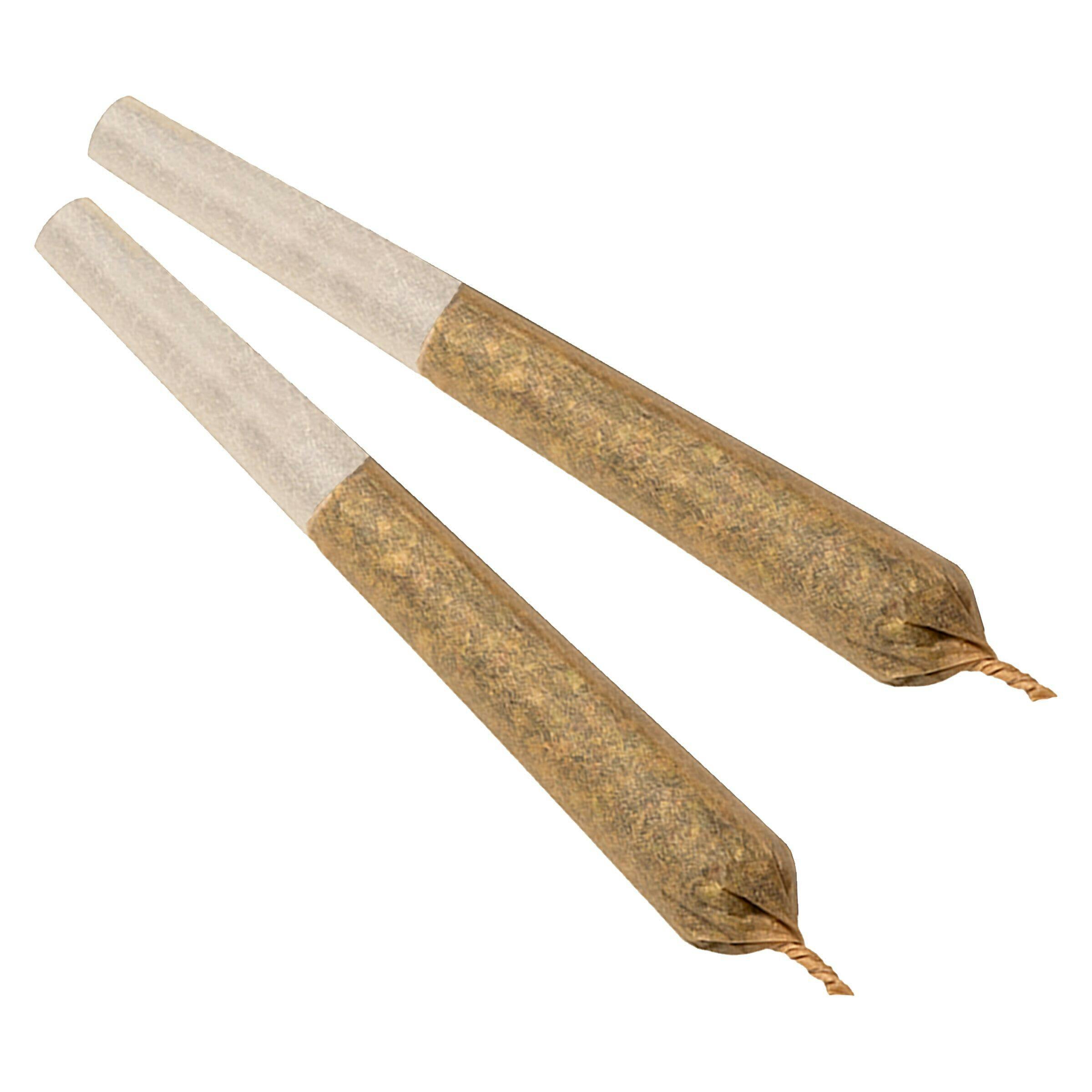 Deuces Sativa (WOW x Green Crack) Pre-Roll 2x1g Pre-Rolls