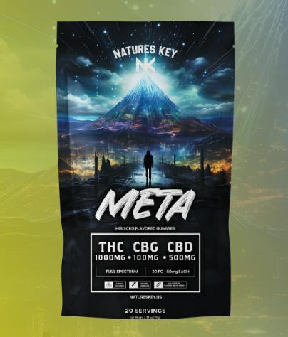 NK Meta Dose Gummies | 1000mg THC: 100mg CBG: 500mg CBD