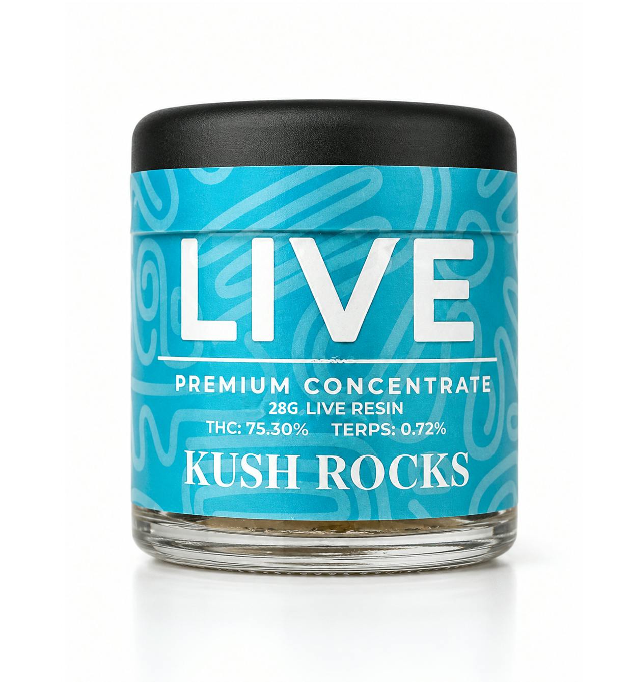 Live Premium Concentrate | 28g Live Resin - Kush Rocks