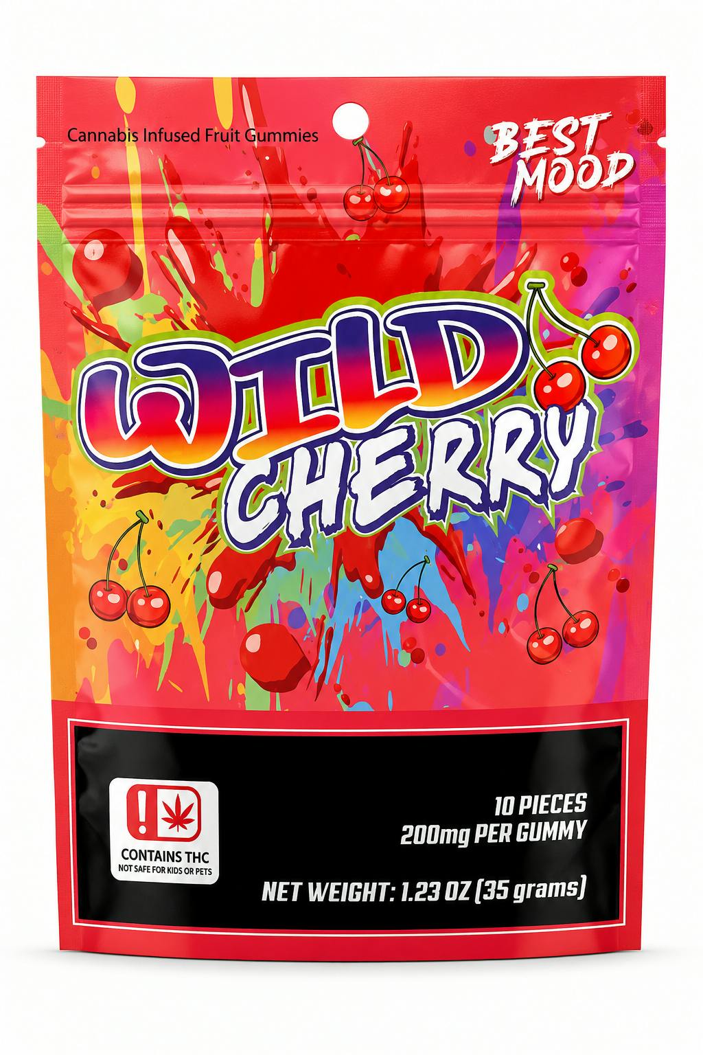 Best Mood 2000mg Gummies - Wild Cherry